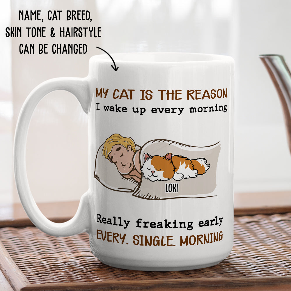My Cat Is The Reason - Mug
