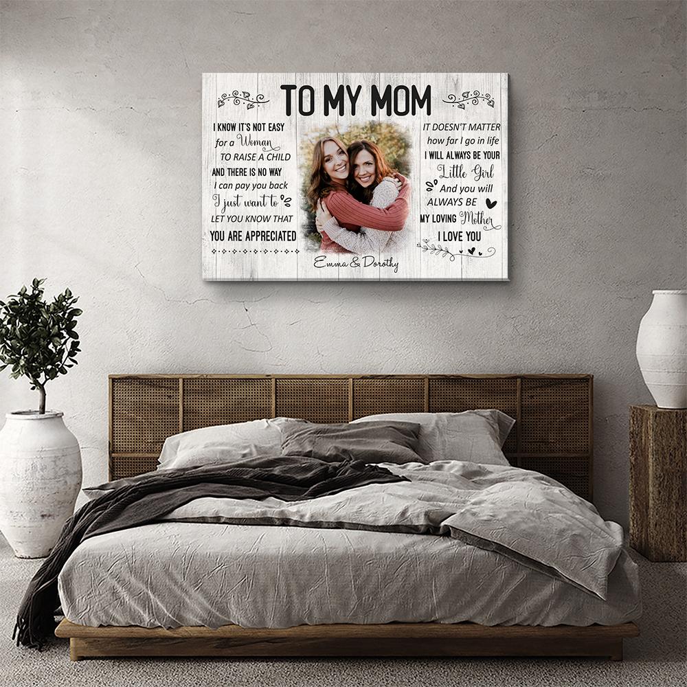 You Are Appreciated - Personalized Custom Photo Canvas