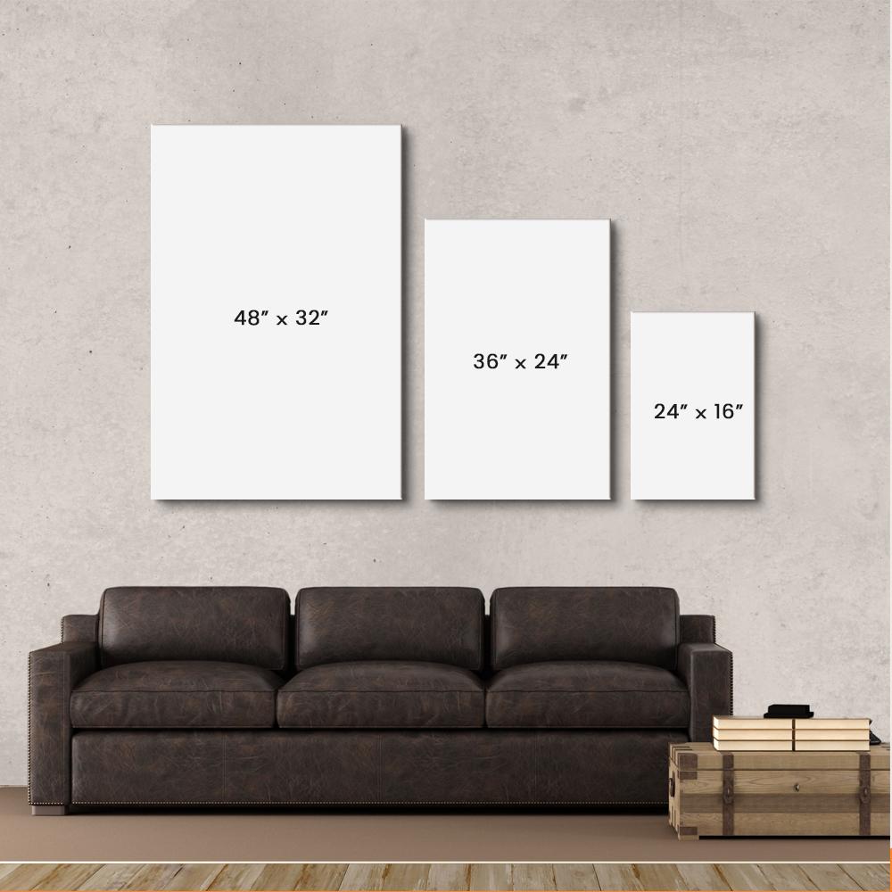 Love You More, Love You Most - Personalized Custom Photo Canvas