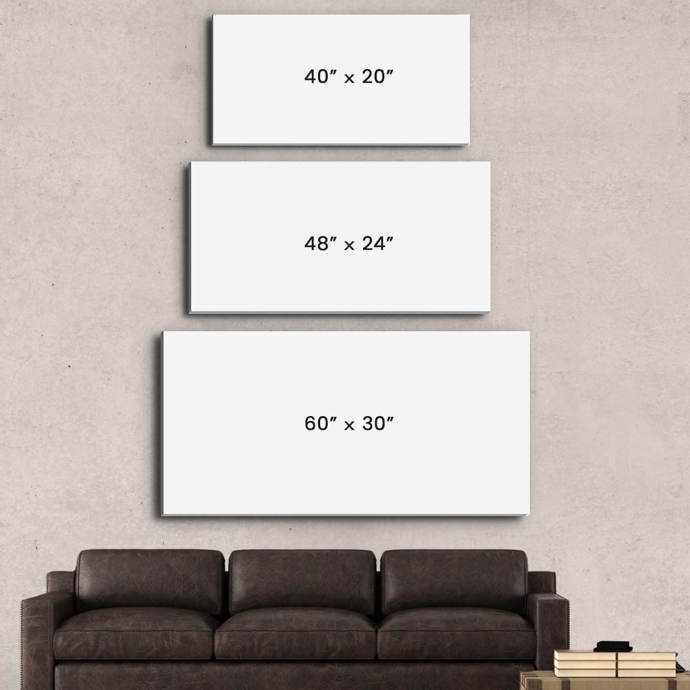 Our Vows - Personalized Custom Photo Canvas