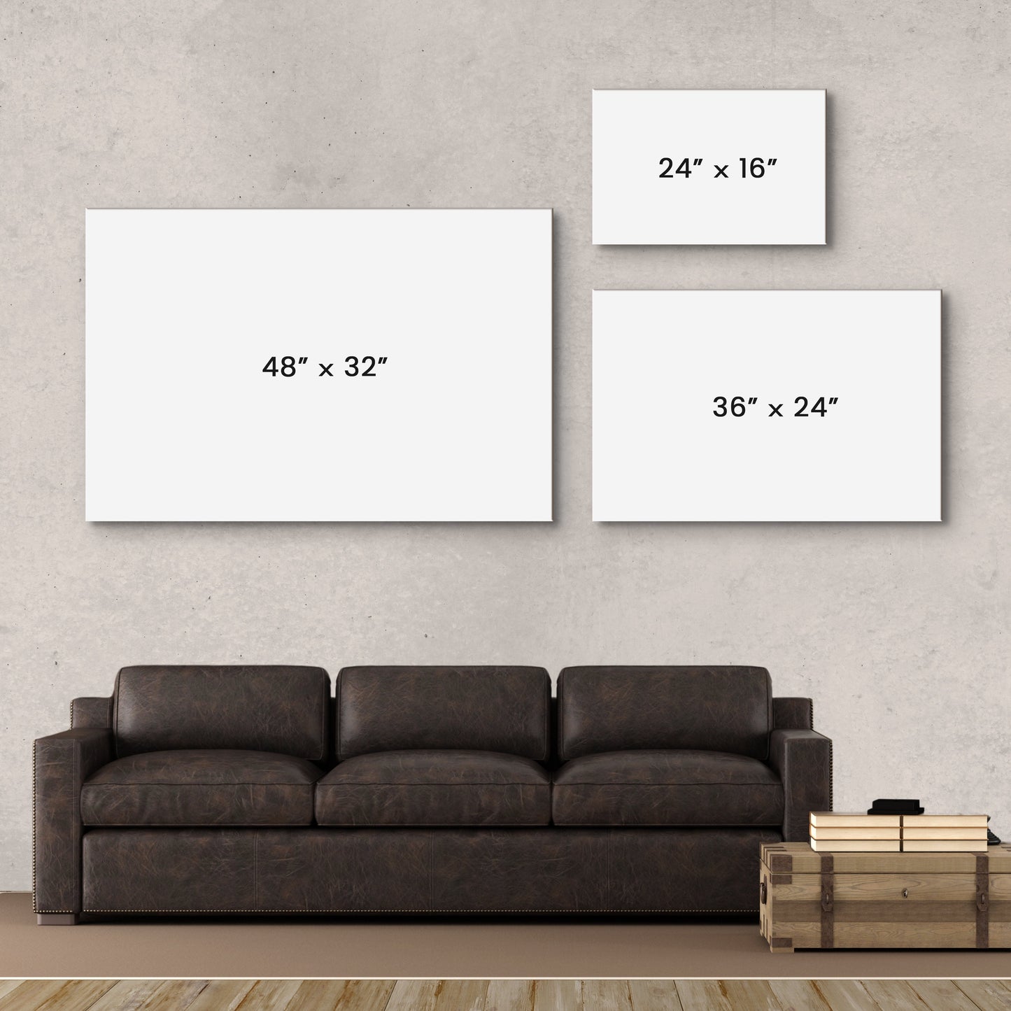 And So Together - Personalized Custom Name Canvas
