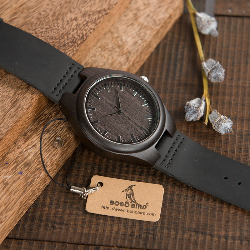 SON MUM - BE THE MAN I KNOW YOU CAN BE - WOOD WATCH