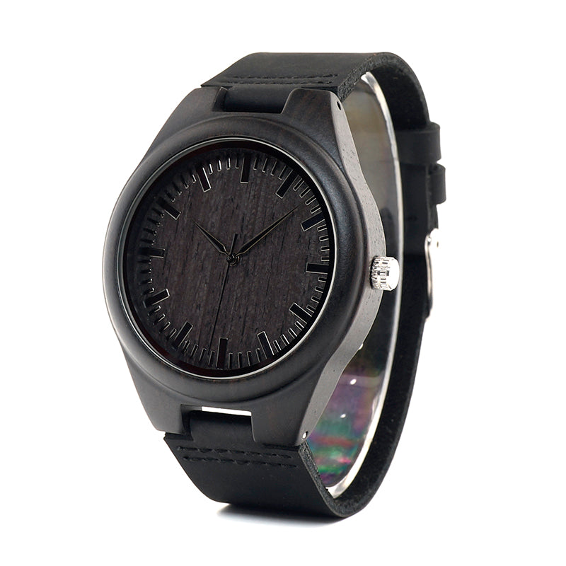 SON DAD - WILL ALWAYS HAVE YOUR BACK - WOOD WATCH