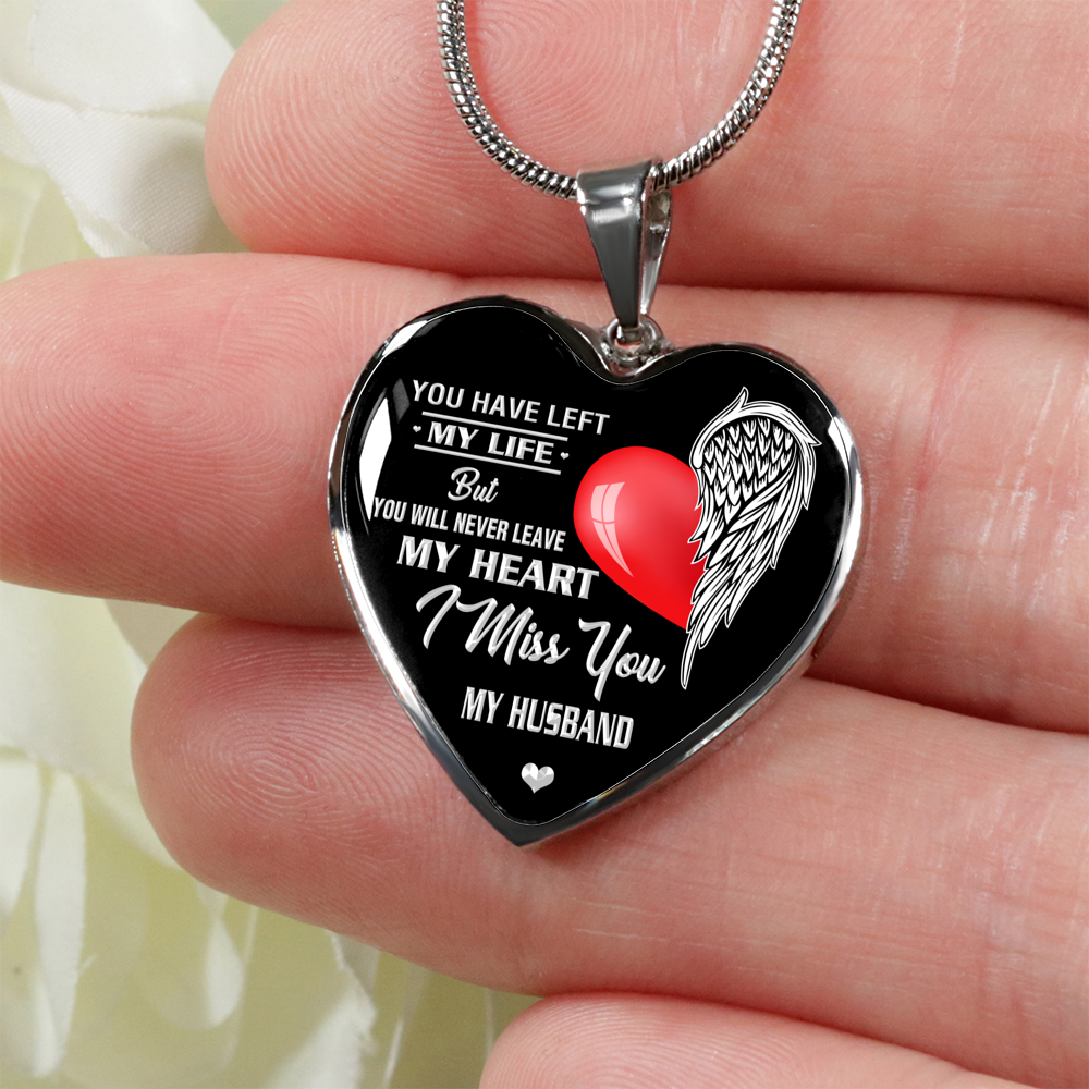 NEVER LEAVE - MY HUSBAND (SILVER)