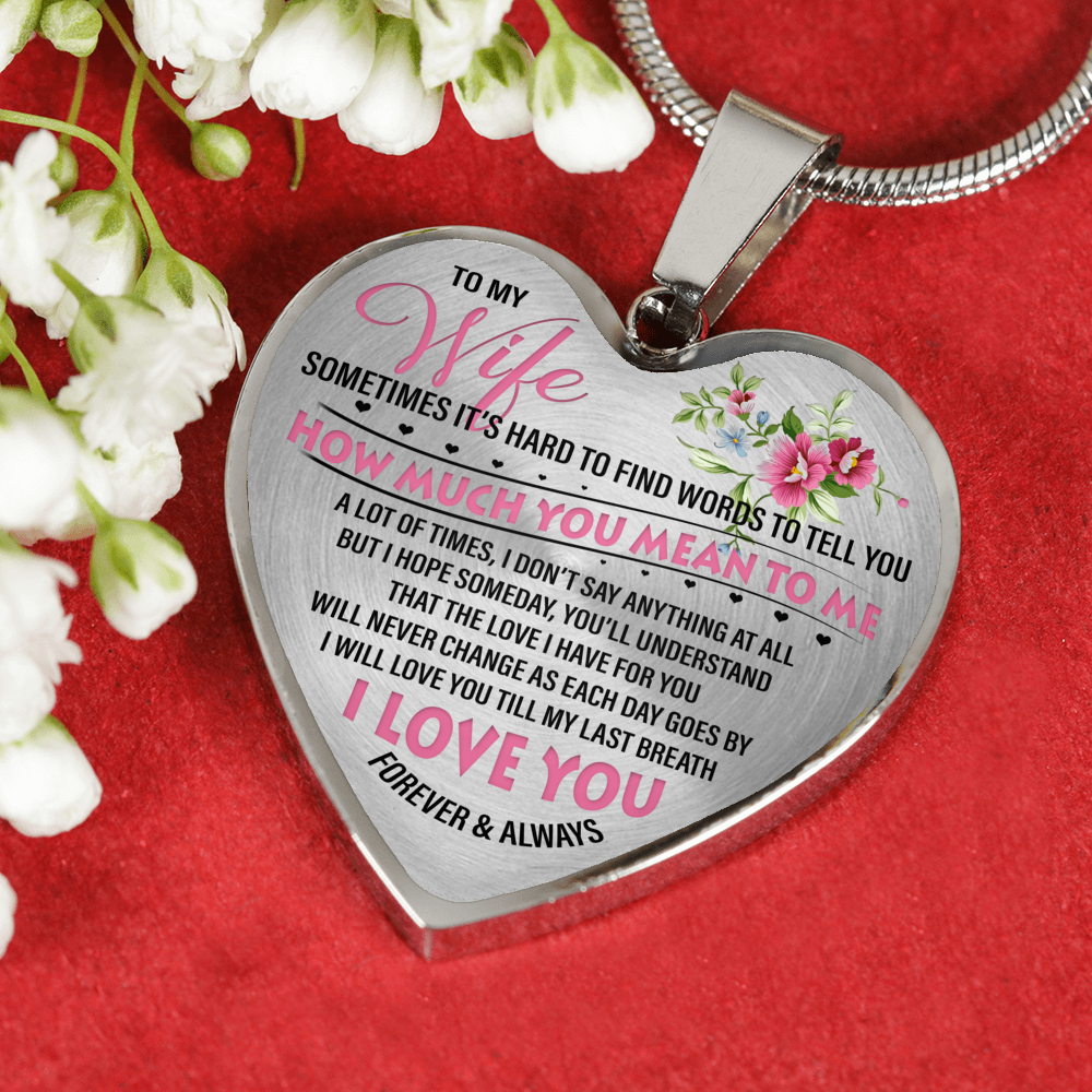 MY WIFE - I LOVE YOU