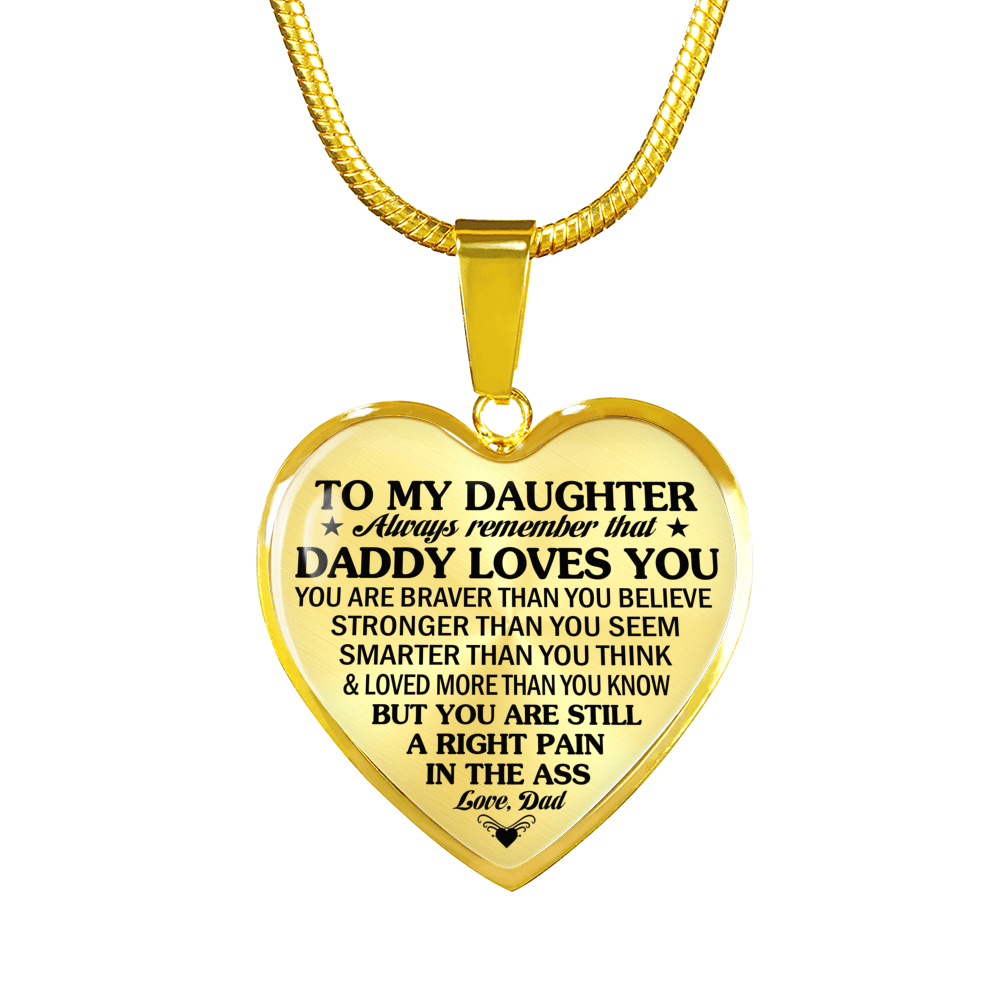 MY DAUGHTER - DADDY LOVES YOU