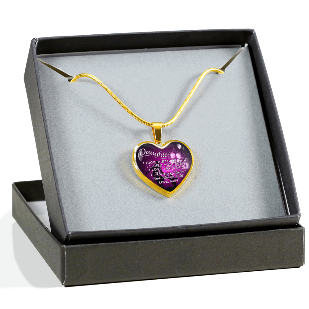 DAUGHTER MOM NECKLACE - ALWAYS HAVE ALWAYS WILL