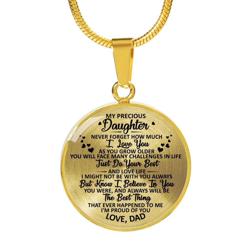 MY PRECIOUS DAUGHTER - I'M PROUD OF YOU