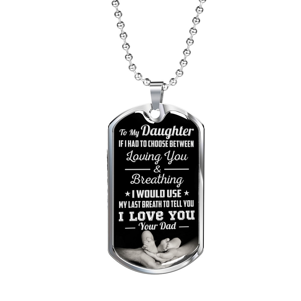 DAUGHTER DAD - LAST BREATH (SILVER)