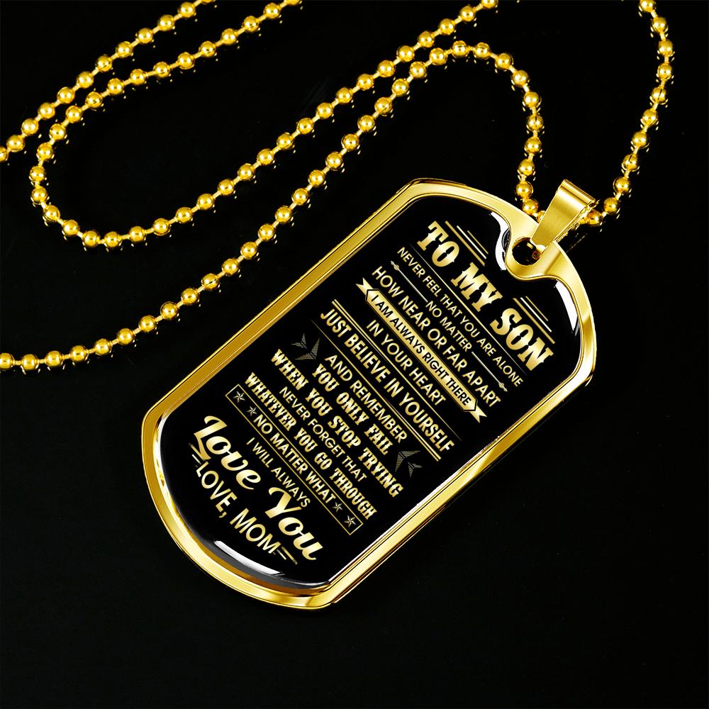 SON MOM - ALWAYS LOVE YOU (GOLD)