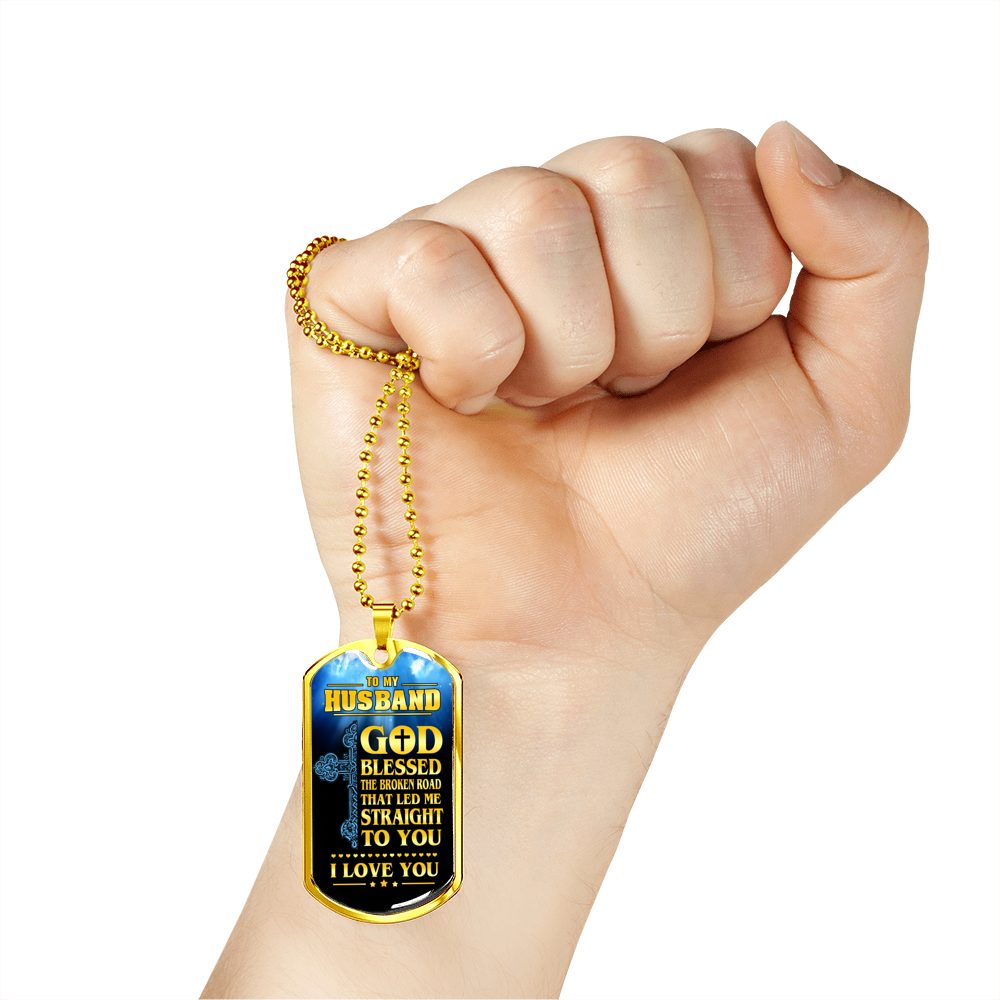 TO HUSBAND - STRAIGHT TO YOU (GOLD)