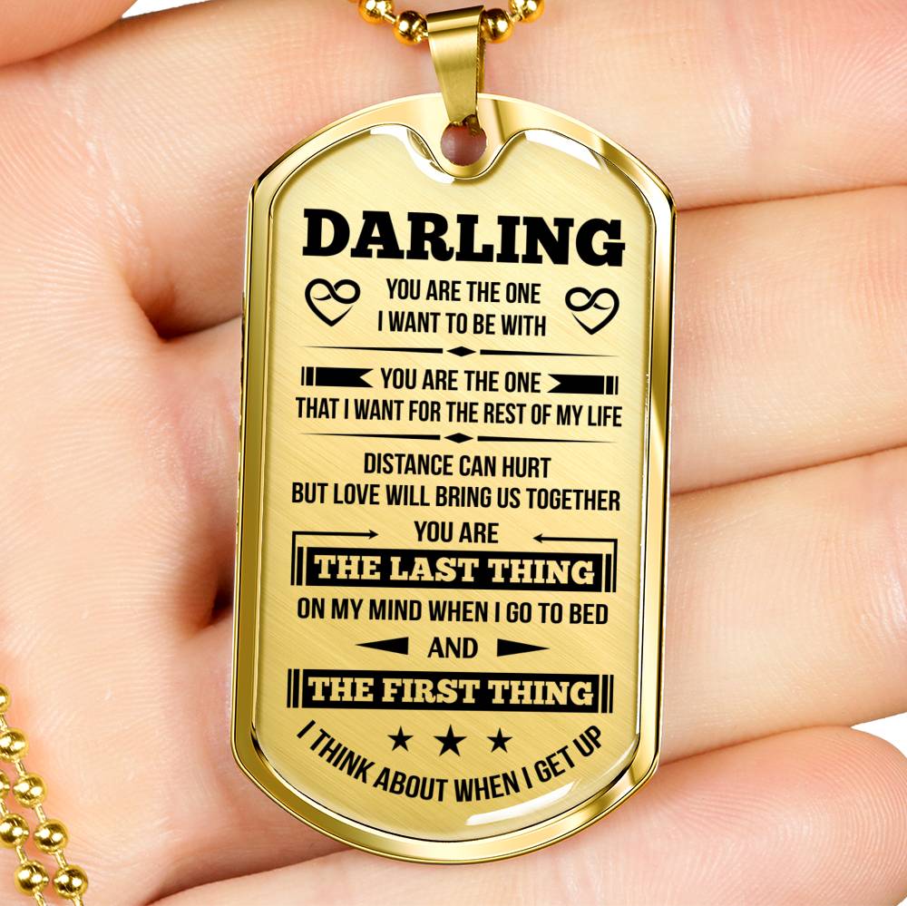 BEST GIFT FOR YOUR MAN - HIGH QUALITY DOG TAG