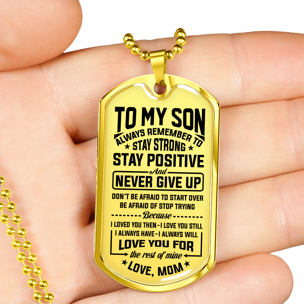 SON MOM - NEVER GIVE UP
