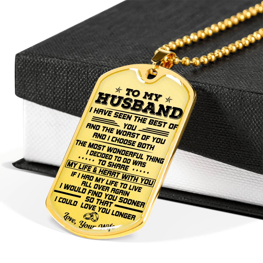 I CHOOSE BOTH - PREMIUM DOG TAG