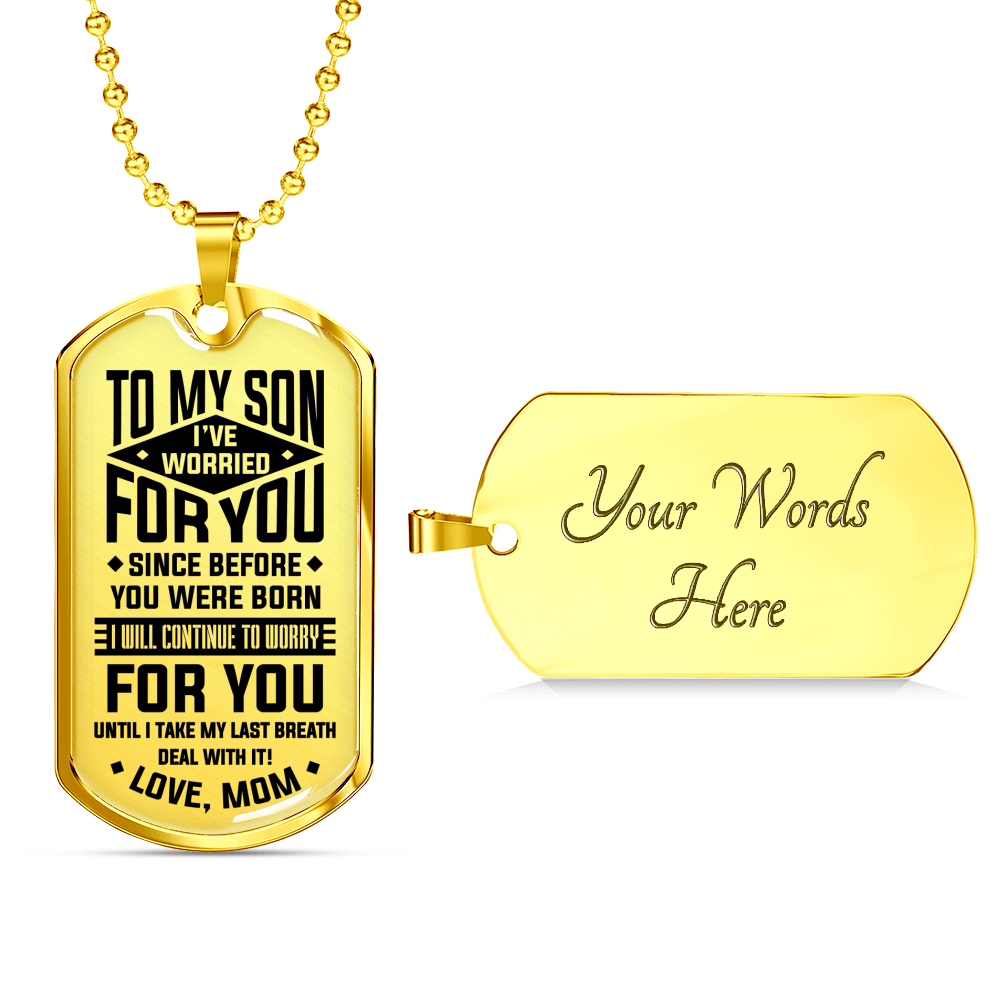 SON MOM  - WORRY
