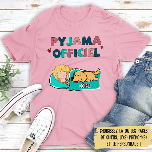 Pyjama Officiel Chien - T-shirt