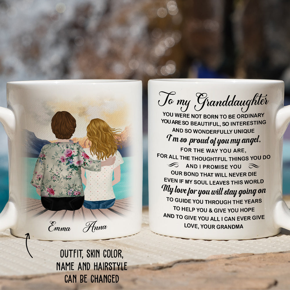 You Were Born To Shine - Personalized Custom Coffee Mug