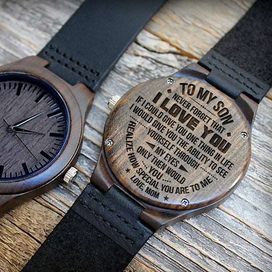 SON MOM - THE ABILITY - WOOD WATCH