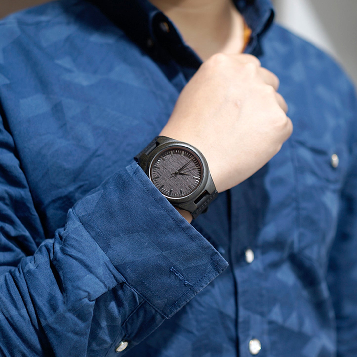 SON DAD - BELIEVE - WOOD WATCH