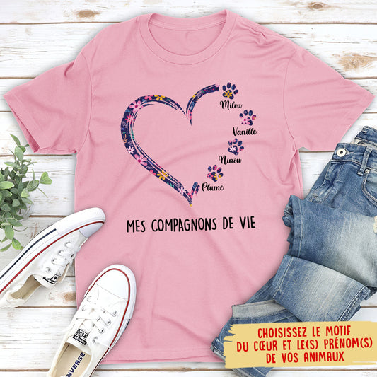 Mes Compagnons De Vie - T-shirt