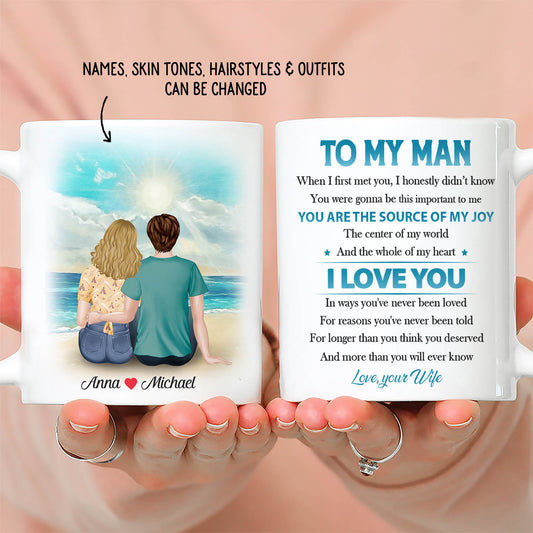 You Are The Whole Of My Heart - Personalized Custom Coffee Mug Gift