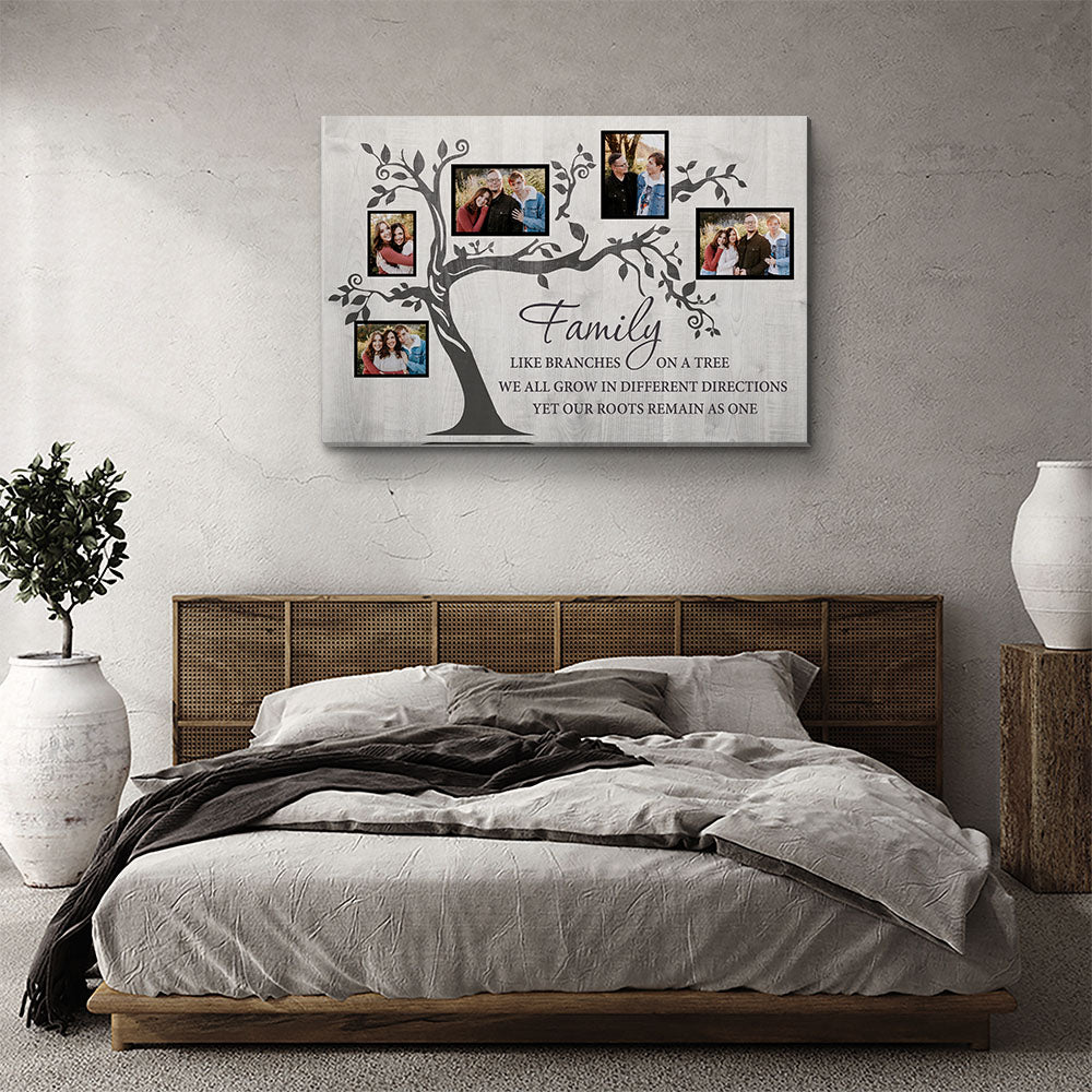 Branches On A tree - Personalized Custom Photo Canvas