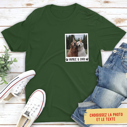 Photo Polaroid Animaux - T-shirt