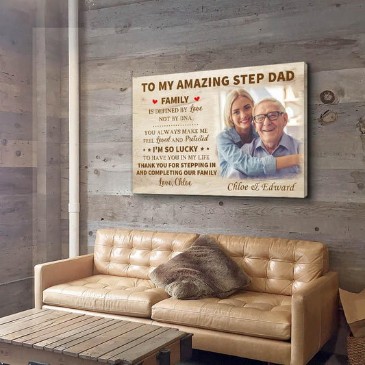 True Family - Personalized Custom Photo Canvas