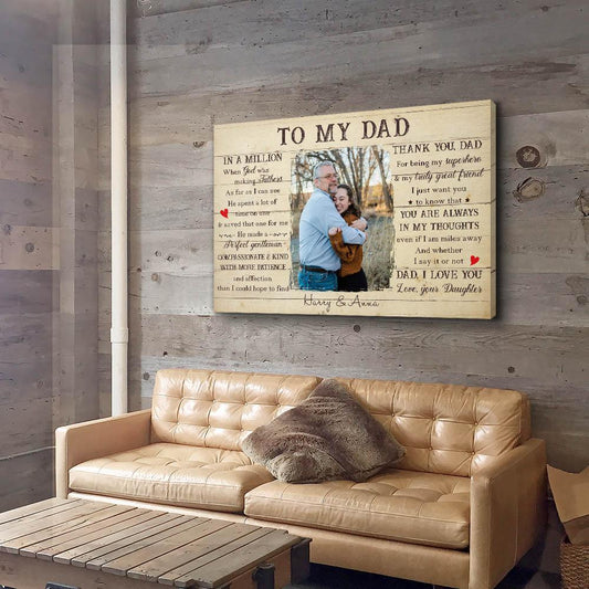 My Superhero 2 - Personalized Custom Photo Canvas