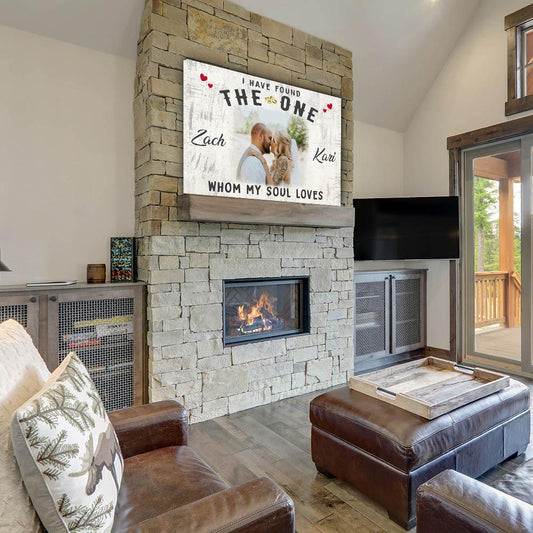 Whom My Soul Loves - Personalized Custom Photo Canvas