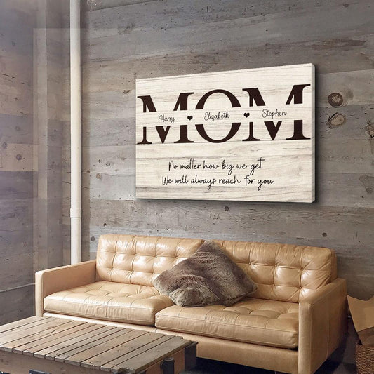 Always Reach For You - Personalized Custom Matte Canvas