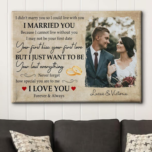 How Special You Are To Me - Personalized Custom Photo Canvas