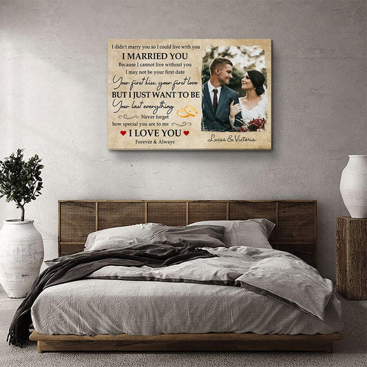 How Special You Are To Me - Personalized Custom Photo Canvas