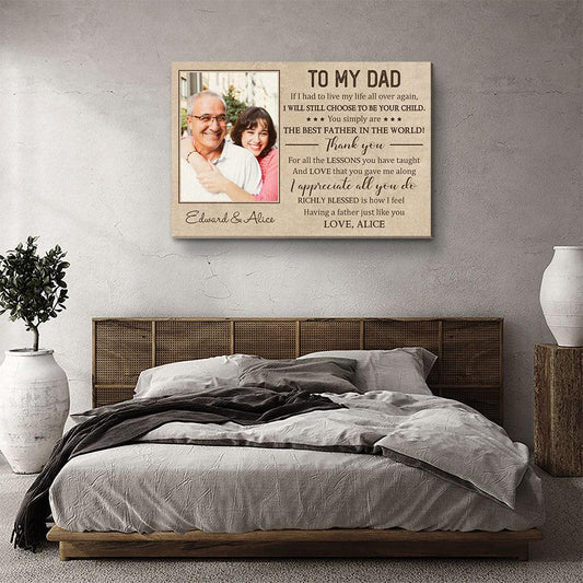 All You Gave Me - Personalized Custom Photo Canvas