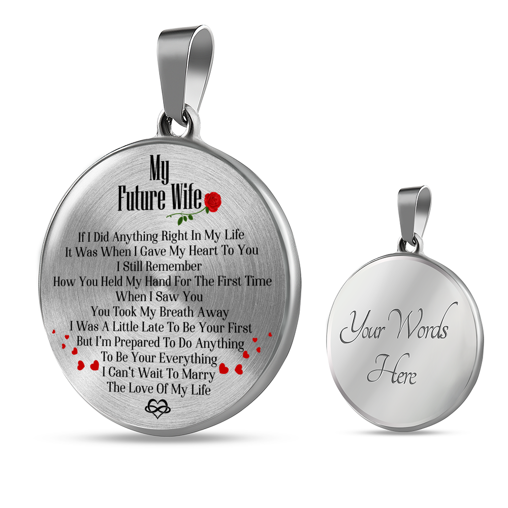 SILVER NECKLACE - TO MY FUTURE WIFE