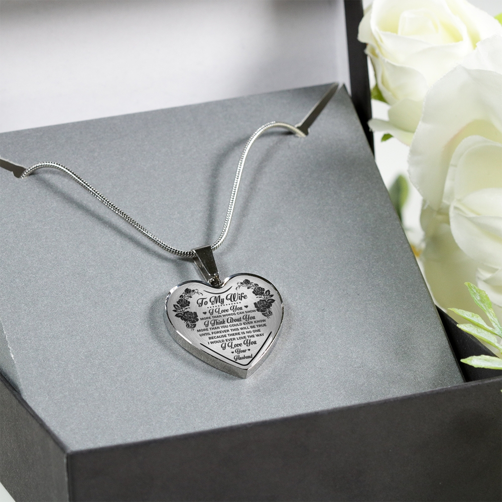 PERFECT GIFT FOR YOUR BEAUTIFUL WIFE - REAL 18K GOLD FNISH NECKLACE + SILVER NECKLACE