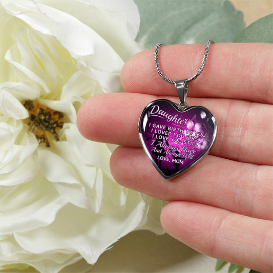 DAUGHTER MOM NECKLACE - ALWAYS HAVE ALWAYS WILL