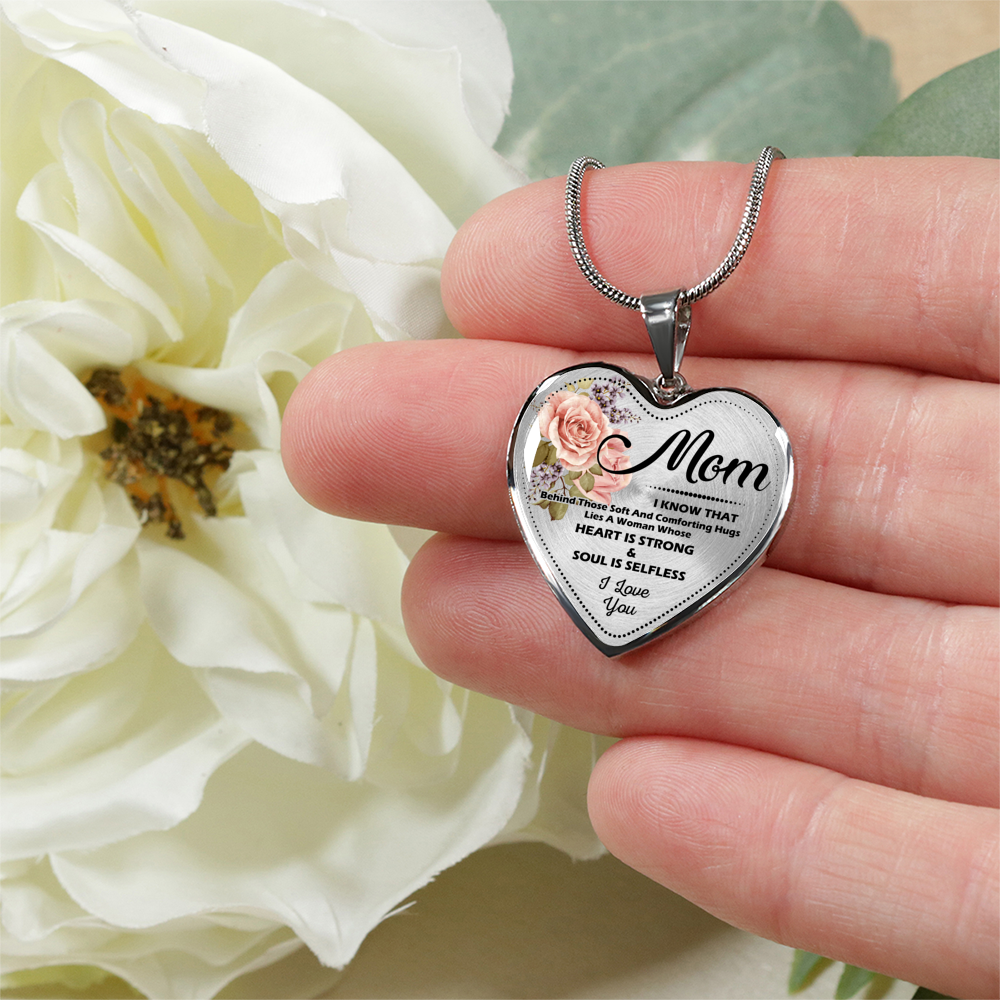 TO MY MOM - PRECIOUS PRESENT FOR YOUR MOTHER - REAL 18K GOLD FINISH VERSION & SILVER VERSION