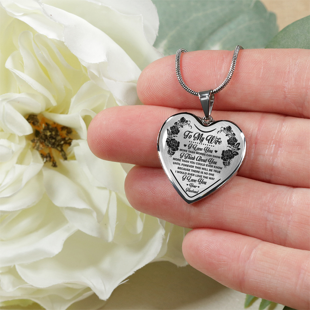 PERFECT GIFT FOR YOUR BEAUTIFUL WIFE - REAL 18K GOLD FNISH NECKLACE + SILVER NECKLACE