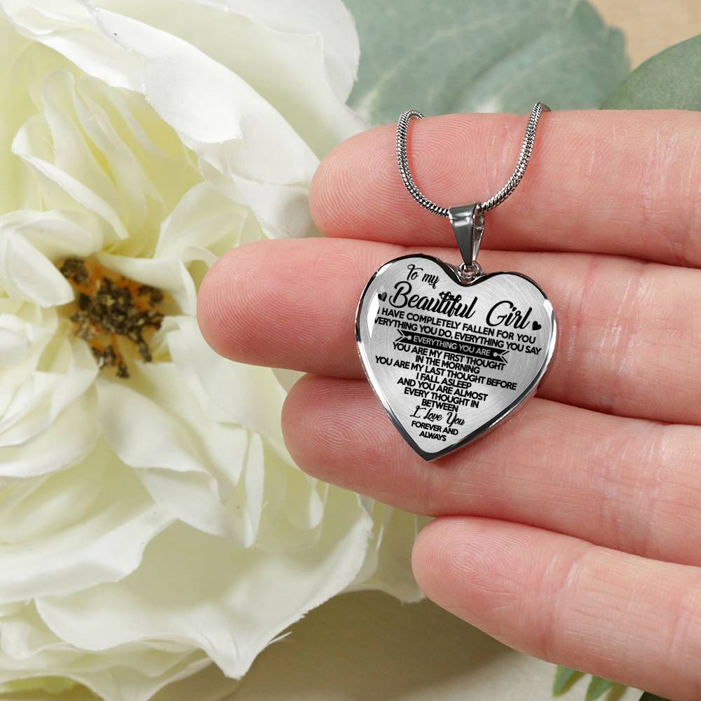 TO MY BEAUTIFUL GIRL - FOREVER AND ALWAYS