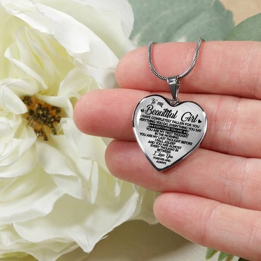 TO MY BEAUTIFUL GIRL - FOREVER AND ALWAYS