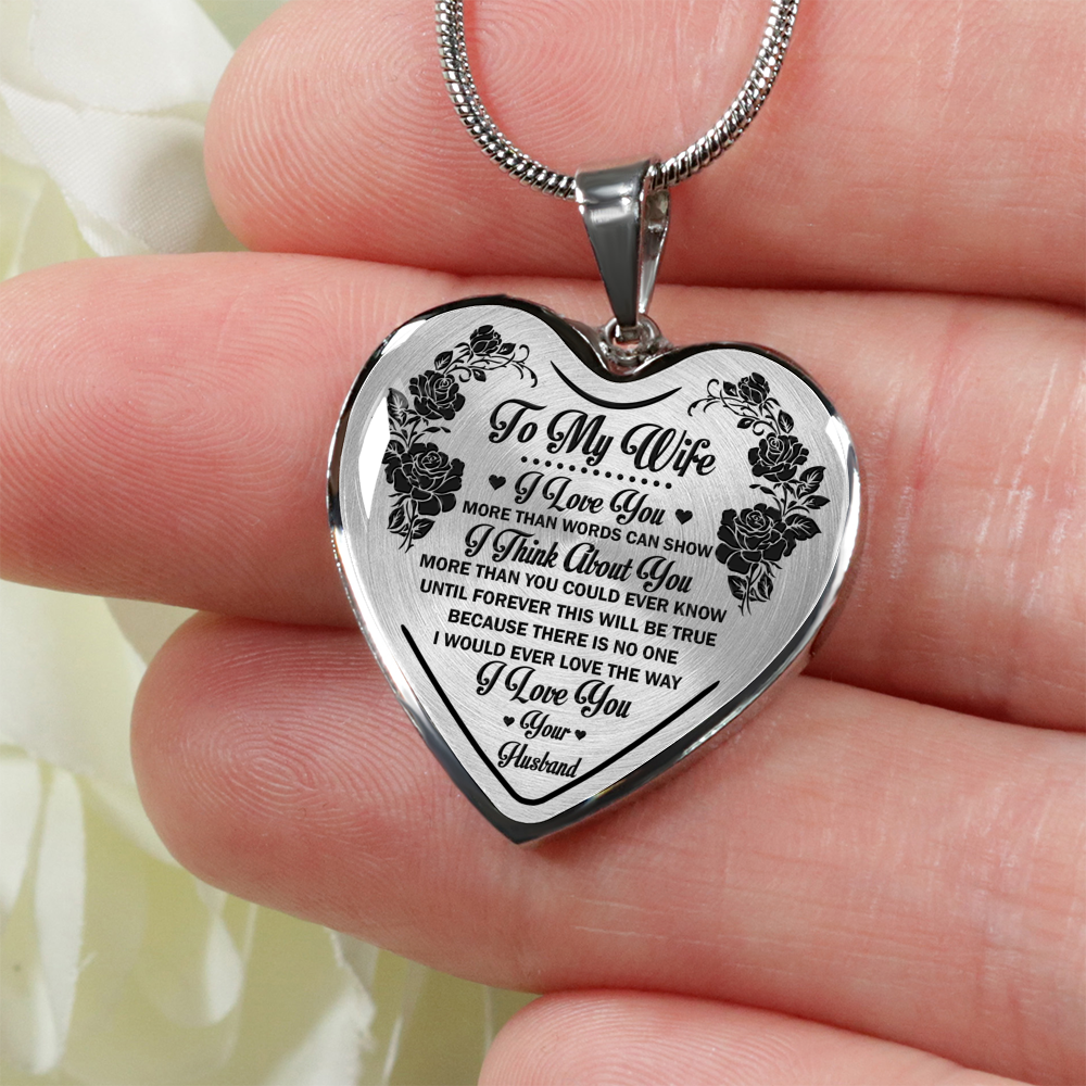 PERFECT GIFT FOR YOUR BEAUTIFUL WIFE - REAL 18K GOLD FNISH NECKLACE + SILVER NECKLACE