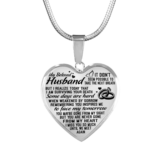 MISS YOU SO MUCH - MY HUSBAND