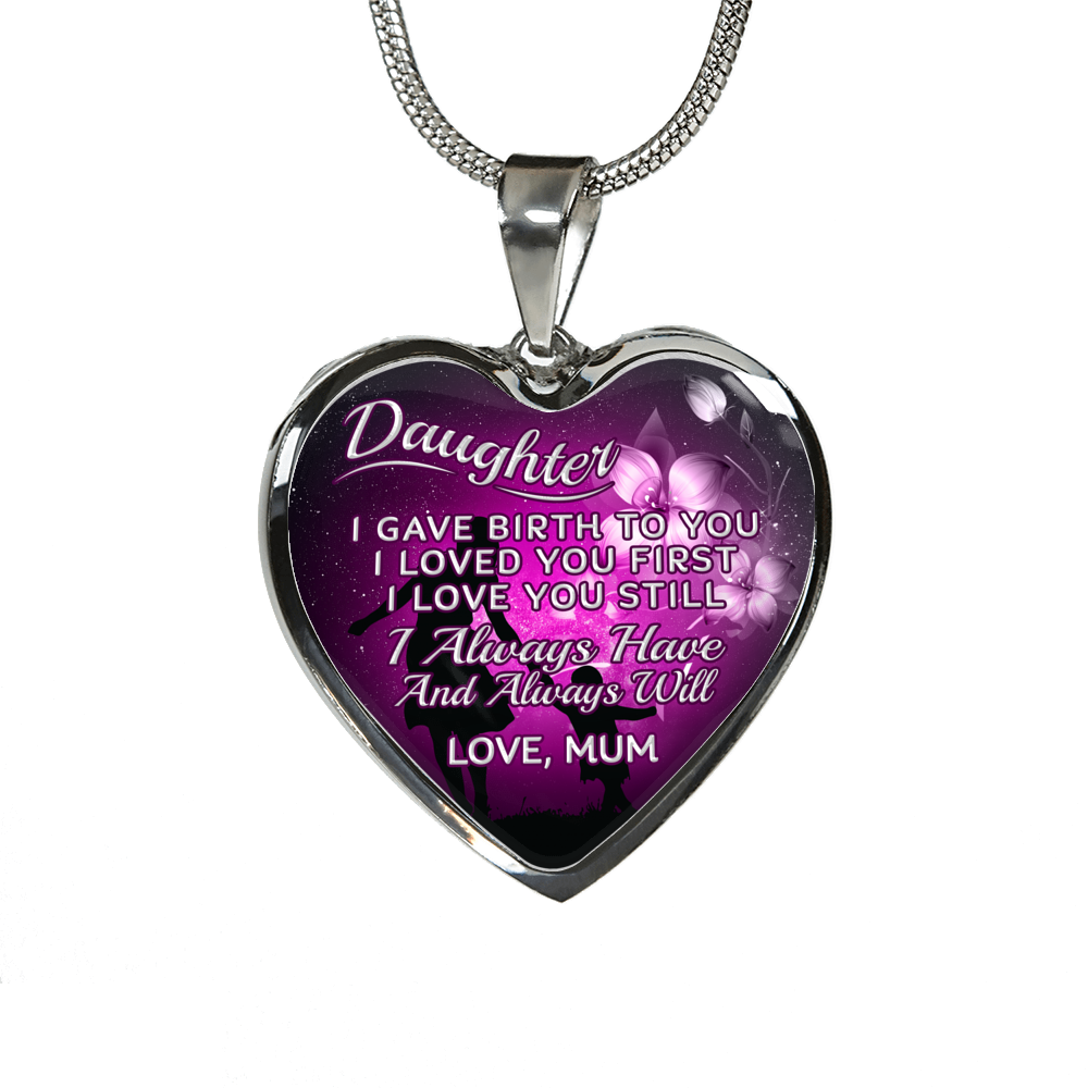 DAUGHTER MUM NECKLACE - ALWAYS HAVE ALWAYS WILL