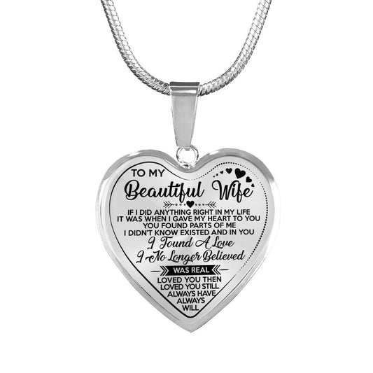 TO MY BEAUTIFUL WIFE - PARTS OF ME