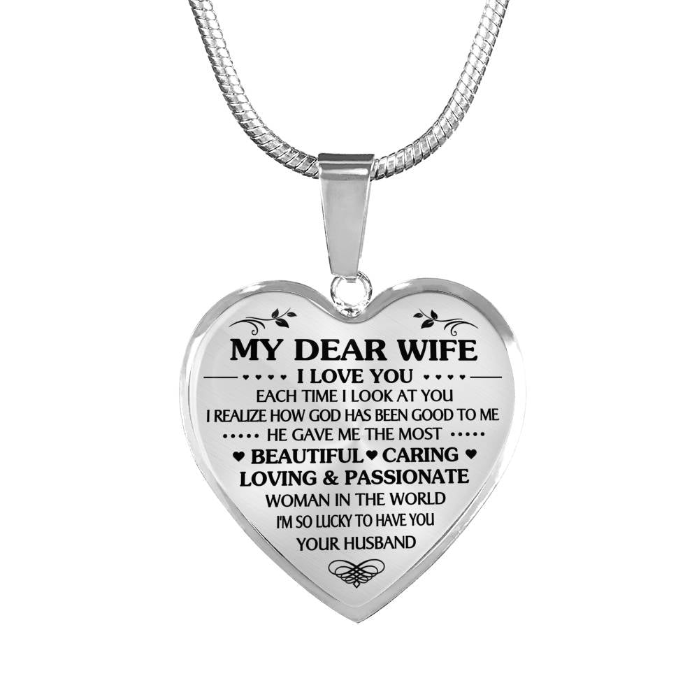 MY DEAR WIFE I LOVE YOU