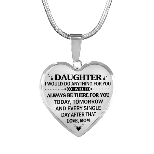 DAUGHTER MOM - HIGH QUALITY NECKLACE - BEST GIFT FOR YOUR DAUGHTER