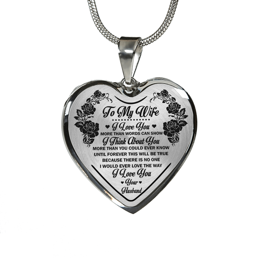 PERFECT GIFT FOR YOUR BEAUTIFUL WIFE - REAL 18K GOLD FNISH NECKLACE + SILVER NECKLACE