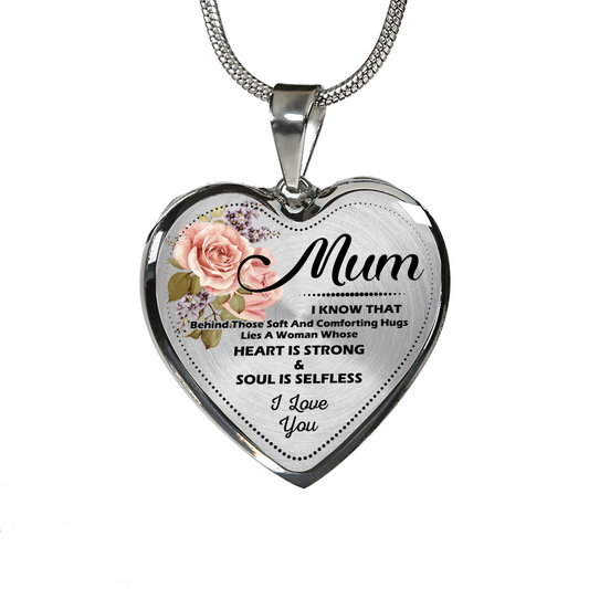 TO MY MUM - PRECIOUS PRESENT FOR YOUR MOTHER - REAL 18K GOLD FINISH VERSION & SILVER VERSION