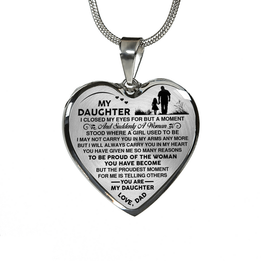 DAUGHTER DAD -  PROUD